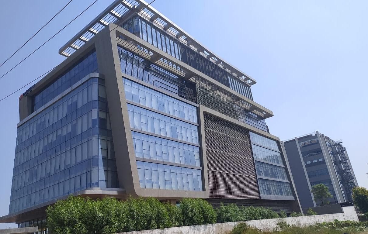 Exterior angled — Netsmartz Square, Mohali