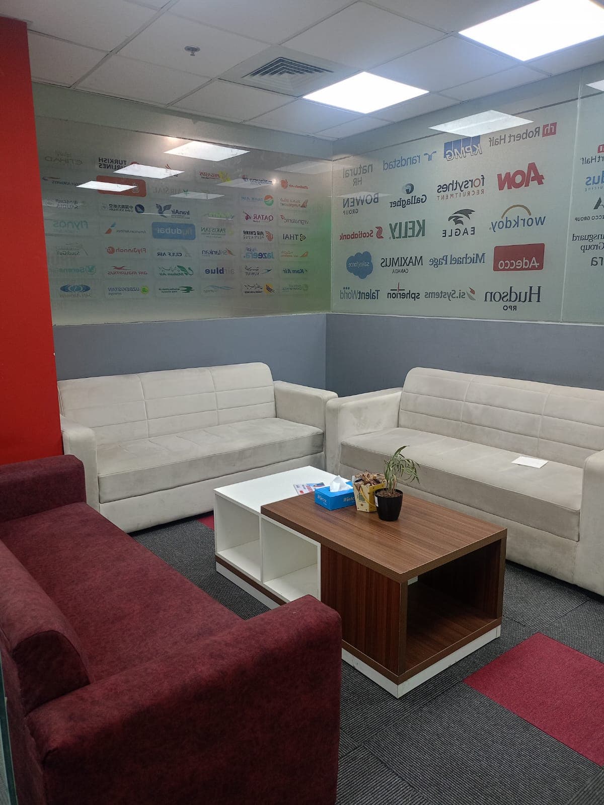 1,575 sq ft Fully Furnished Office for Sale · Bestech Business Towers
