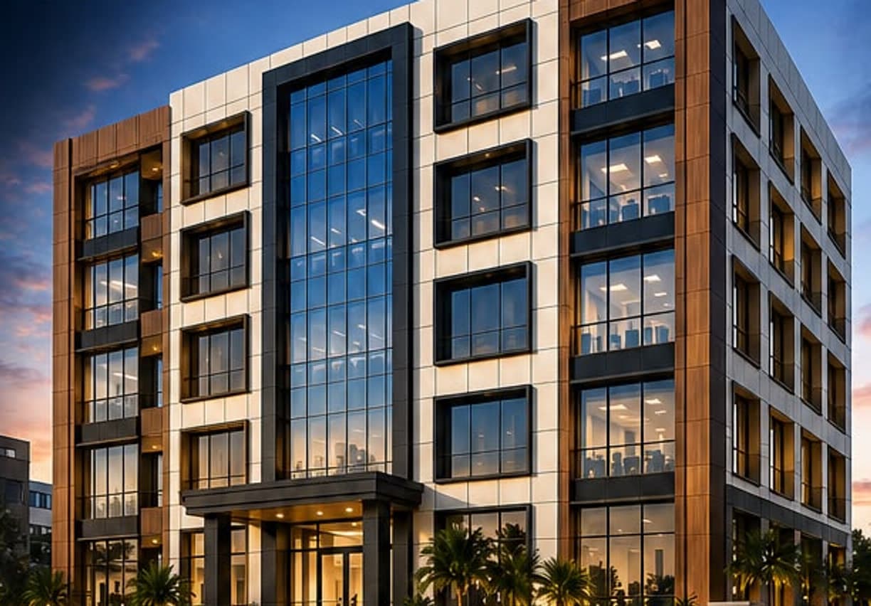 25,000 Sq Ft Bare Shell Office available on Lease