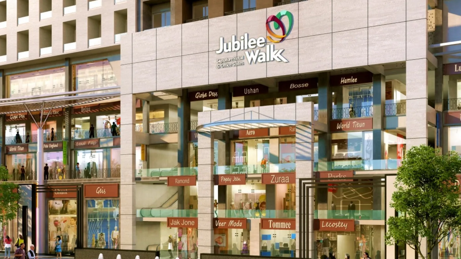 714 Sq Ft Retail Showroom for Sale or Lease in Jubilee Walk, Sector 70 Mohali